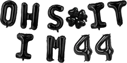 Miniatura 7 de Globos de látex de 16 pulgadas con texto en inglés "Oh I'm 14" Black Hallo Fourteen Cheers to 14 Years Old Theme Decor for Man Woman Happy 14th