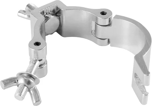 Miniatura 5 de PINGEUI Paquete de 12 abrazaderas de luz de escenario, abrazadera de iluminación de escenario de aleación de aluminio de 2 pulgadas, abrazadera O