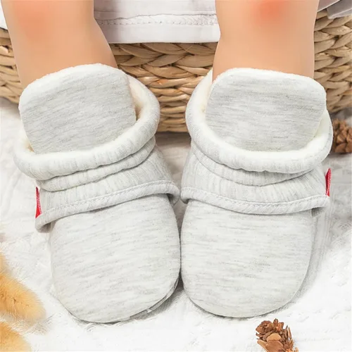 Miniatura 4 de SOFMUO Pantuflas unisex para bebé, niña, niño, ligeras, antideslizantes, para interiores, zapatos de casa, botines para niños pequeños