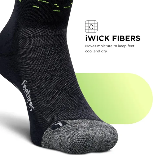 Miniatura 23 de Feetures Elite Ultra Light Cushion Mini Crew Sock - Calcetines deportivos con compresión dirigida
