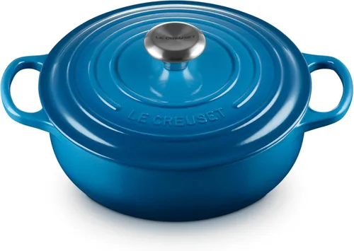 Miniatura 12 de Le Creuset Horno Sauteuse Signature de hierro fundido esmaltado, 3.5 cuartos, Regaliz