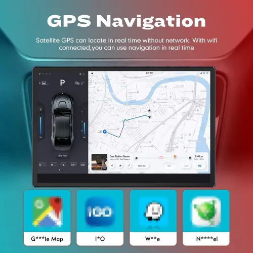 Miniatura 5 de Para Honda Fit Jazz 2009-2014 LHD Octa Core 4G+64G CarPlay Android Navegación Automática Estéreo GPS Radio Reverse Cámara Pantalla 13.1 "QLED