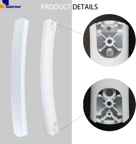 Miniatura 3 de WB15X10276 Horno Microondas Manija De Puerta De Reemplazo Negro Se Ajuste Para GE Kenmore