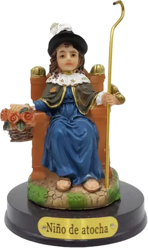 Gigi's Classy Kids Santo Nio de Atocha - Figura de estatua divina de niño de 3 pulgadas, 5 pulgadas, 8 pulgadas, 12 pulgadas, regalo religioso para