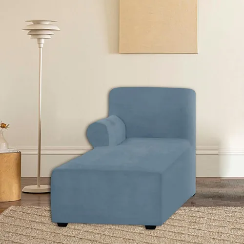 Miniatura 7 de SFYZ HOME Funda de terciopelo para sofá modular izquierdo/derecho, funda gruesa en forma de L, funda de felpa suave para sofá seccional sofá biplaza