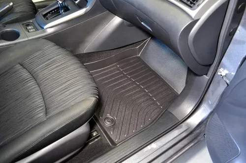 Miniatura 4 de Alfombrillas de coche de repuesto para Nissan Sentra/Sylphy 2014-2019, duraderas, sin olor, delanteras y traseras, alfombrillas de goma resistentes