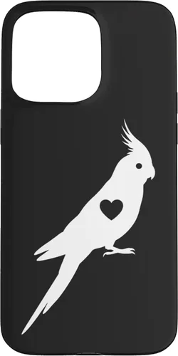 Miniatura 30 de Bird Cockatiel Heart Silhouette, Proud Bird Parent Case for iPhone XR