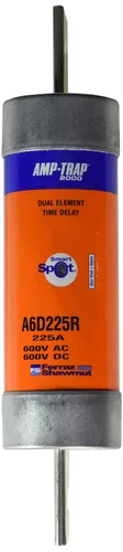Miniatura 38 de Mersen a6d-r amp-trap Clase de 2000 time-delay/RK1 Fusible con fusible visual Open Indicador, 1