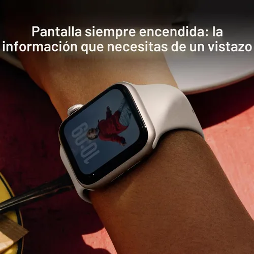 Miniatura 4 de Apple Watch SE 3 [GPS 1.575 in] Smartwatch con caja de aluminio medianoche con correa deportiva de medianoche - S/M. Monitores de fitness y sueño