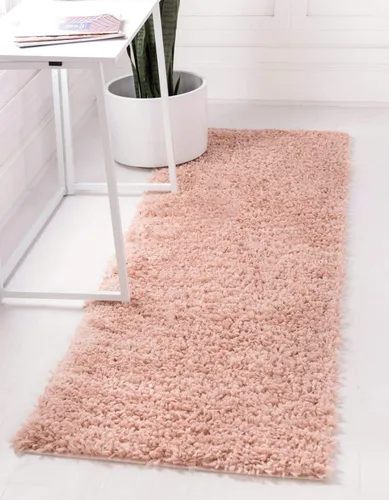 Miniatura 92 de Unique Loom Davos Shag Collection - Alfombra de área, color liso (4 pies 1 pulgada x 6 pies 1 pulgada, rectangular, color pimienta)