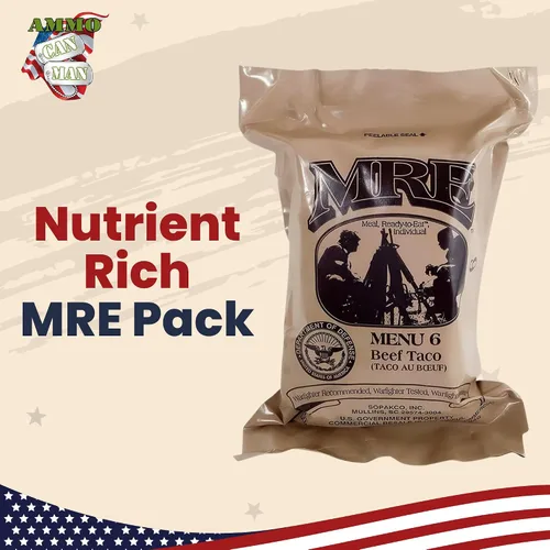 Miniatura 4 de MRE ricos en nutrientes – Comidas portátiles de supervivencia alimentaria – Larga vida útil lista para comer raciones de alimentos de emergencia