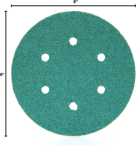 Miniatura 4 de 3 M Verde Corps Stikit 6" 40E Grit dust-free producción Disco, 1