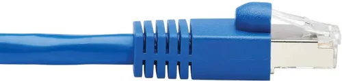 Miniatura 4 de TRIPP LITE Cable Ethernet Cat6a 10G, PoE, CMR-LP, cable de conexión de red Snagless F/UTP (RJ45 M/M), azul, 6 pies (N261P-006-BL)