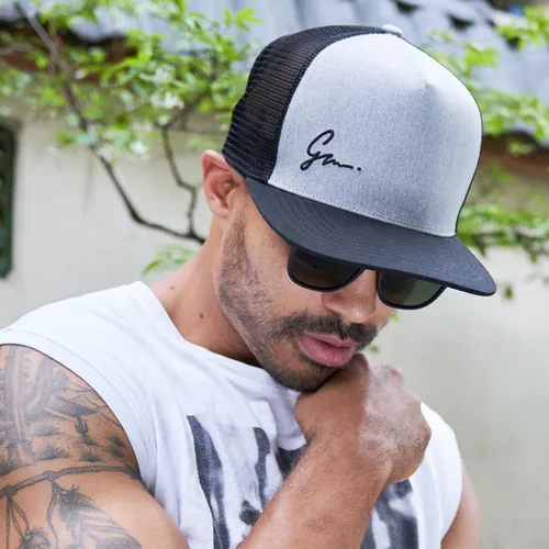 Miniatura 50 de Grace Folly - Gorra trucker unisex gorra de malla con cierre trasero