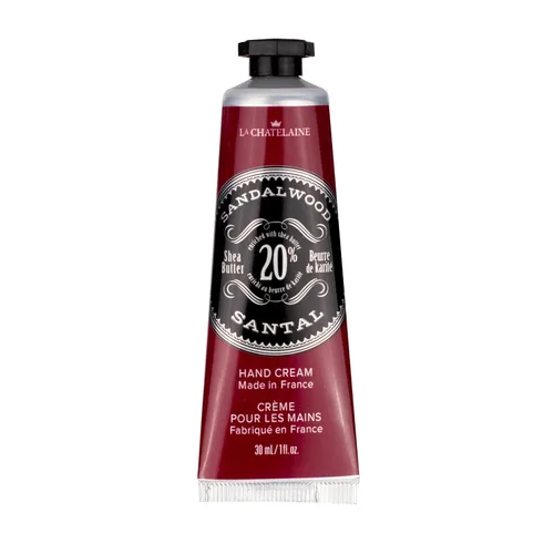 Miniatura 16 de La Chatelaine Crema de manos con manteca de karité al 20% tamaño de viaje, aceite de argán orgánico, hidratante, nutritiva, reparadora, loción