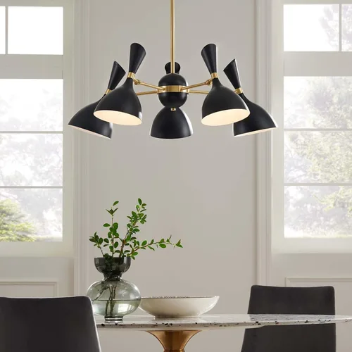 Miniatura 2 de Modway EEI-5310-BLK Declare Candelabros, luz colgante, negro
