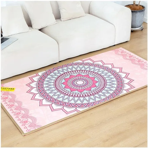EYPKPL Alfombra pequeña con calefacción de PVC para suelo de cuero, eléctrica, calefacción, almohadilla térmica para yoga, dormitorio y sala de estar