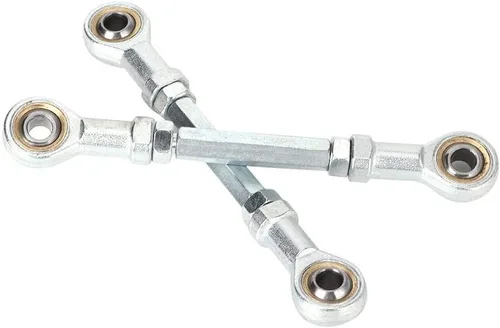 Miniatura 2 de Juego de 2 piezas de dirección y suspensión de 5.906 in, 6.693 in y 0.315 in, kit de barra de dirección de rótula ATV Kart, compatible con mini kart