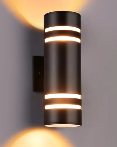 Housen Solutions Luminaria para exteriores, IP65 impermeable, accesorios de iluminación exterior, bronce aceitado de aluminio para montaje en pared,