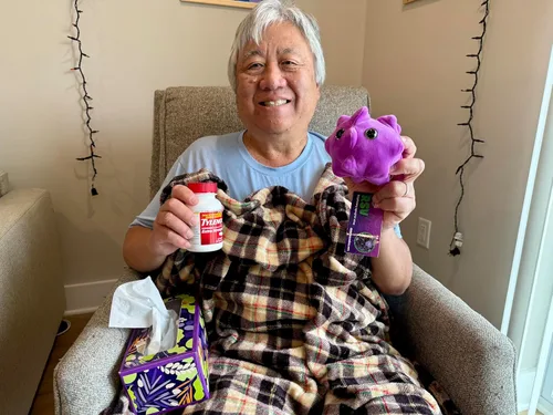 GIANT MICROBES Peluche RSV - Aprende sobre virus y enfermedades infantiles, regalo educativo para amigos, padres, médicos, salud pública,