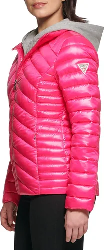 Miniatura 5 de GUESS Chaqueta ligera y plegable para mujer, acolchada, de transición