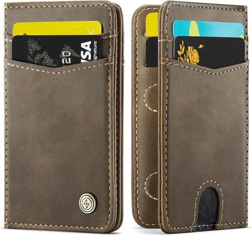Miniatura 17 de Cartera delgada para hombre y mujer Me99, Negro, Minimalista