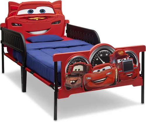 Miniatura 6 de Delta Children Cama Individual de Plástico con Piecera 3D, Disney Minnie Mouse