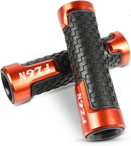 Miniatura 4 de Manillar de motocicleta 7/8 "0.866 in universal mango de motocicleta manillar agarre para Yamaha FZ1 FAZER FZ6 FAZER FAZER600 FZ6S FZ-6N 2004 2005