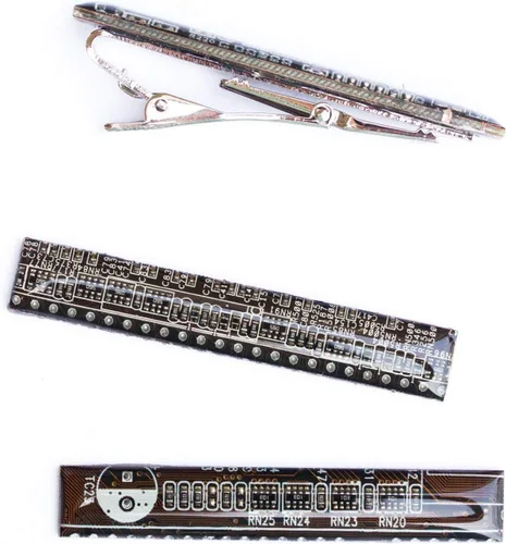 Miniatura 10 de Clip de corbata para placa de circuito, regalo único para geek de la computadora