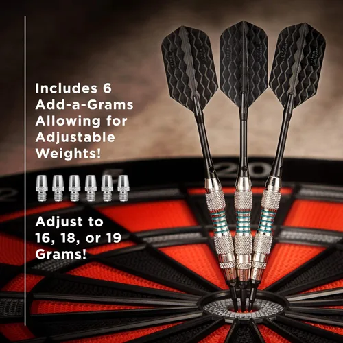 Miniatura 2 de Viper Bobcat Adjustable Weight Soft Tip Darts with Storage/Travel Case