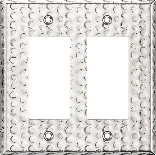 Miniatura 9 de LIDER Placa decorativa de pared de metal para interruptor o receptáculo, cubierta de salida de acero inoxidable, resistente a la corrosión
