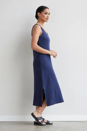 Miniatura 5 de Fair Indigo Vestido midi orgánico sin mangas para mujer