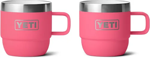 Miniatura 22 de YETI Rambler - Taza apilable de 6 oz, de acero inoxidable, aislada al vacío para espresso/café, paquete de 2 Azul marino