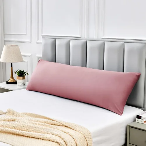 Miniatura 175 de Warmstar Juego de 2 fundas de almohada de algodón de tamaño estándar, fundas de almohada de 600 hilos de 20 x 26 pulgadas, fundas de almohada