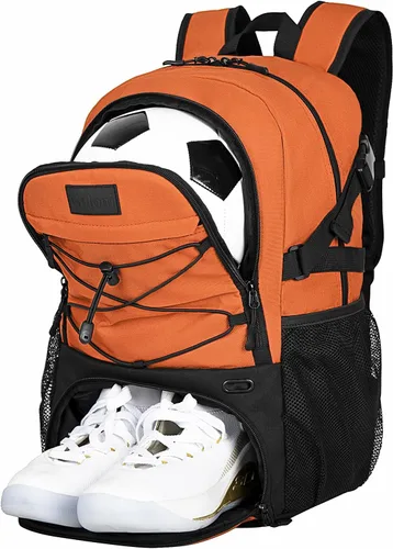 Miniatura 23 de Goloni Soccer Backpack,Basketball Backpack with Ball Compartment & Shoe Compartment,Backpack for Basketball,Soccer