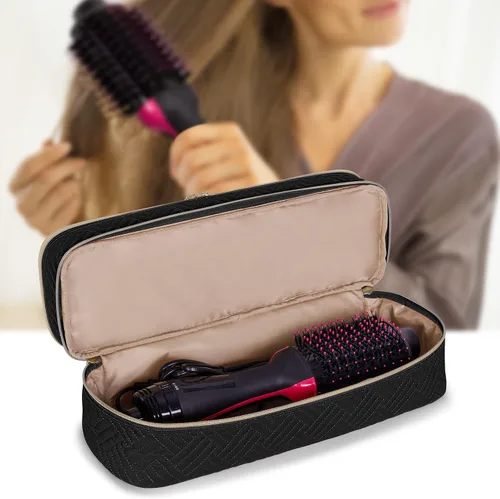 Miniatura 7 de Fasrom Estuche de Viaje de Doble Capa Compatible con REVLON Cepillo Secador de Pelo de un Solo Paso y Volumizador Original 1.0, Plus 2.0 y Estiliza