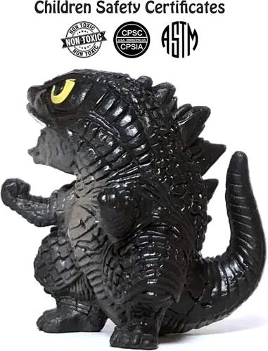 Miniatura 2 de EZFun - Juego de 6 figuras de acción de Godzilla para cumpleaños de niños 2020, figuras de acción Destoroyah Gigan MUTO Mothra Chibi King of the