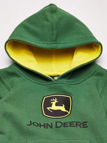 Miniatura 2 de John Deere Tractor - Sudadera con capucha de forro polar para niños pequeños