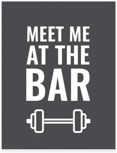 Miniatura 15 de Andaz Press Colección de arte de pared Gym Fitness, 8.5 x 11 pulgadas, impresión de póster con texto en inglés "A Year From Now You Will Wish You