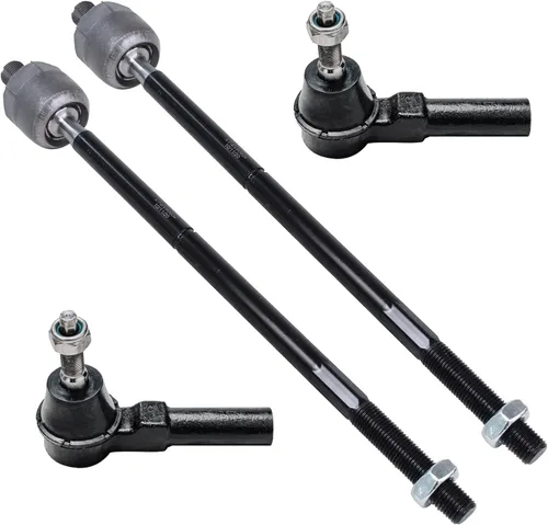 Miniatura 82 de Detroit Axle - 4 barras de acoplamiento delanteras para Kia Forte Koup 14-17, 14-18 Forte Forte5, 4 extremos de barra de acoplamiento exteriores e