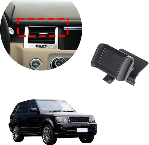 Miniatura 4 de HAPPYHORSE Car Phone Holder Compatible with Land Rover Range Rover Sport 2010-2013，Central Control Air Vent Car Phone Holder Mount Mobile Phone
