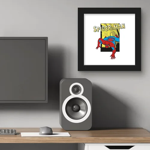 Miniatura 5 de Trends International Gallery Pops Marvel Spider-Man - Póster de pared retro Spotlight Daily Bugle para pared, 12.00 x 12.00 pulgadas, versión