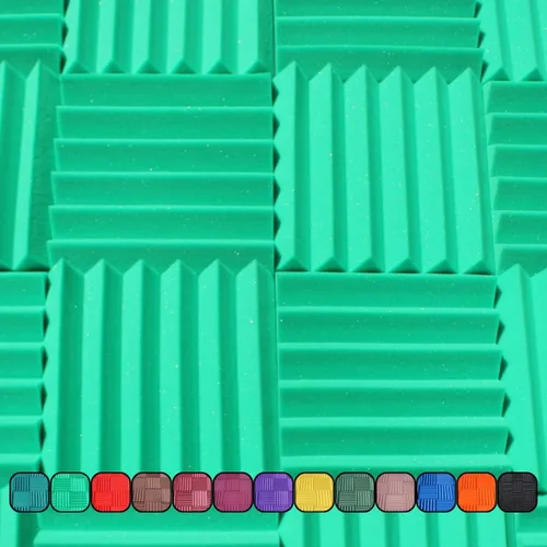 Miniatura 21 de Paneles de espuma acústica profesional estilo cuña de 12 x 12 x 2 pulgadas, paquete de 4, espuma de estudio para amortiguación de sonido e Carbón