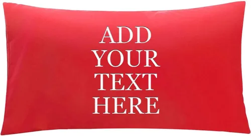 Miniatura 124 de Personalized Passion Fundas de almohada de tamaño estándar (20 x 26 pulgadas), fundas de almohada estándar con cierre de sobre suaves y acogedoras