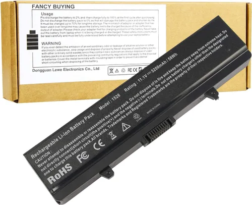 Fancy Buying - Batería para portátil Dell Inspiron 1526, 1525, 1545, 1546, 1750 y 1440 compatible con P/N X284G, M911, M911G, GW240, RN873, K450N