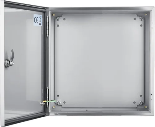 Miniatura 11 de Caja de Gabinete Eléctrico de Acero de 12" x 12" x 8", Caja de Gabinete Eléctrico de Acero Inoxidable 304, Caja de Gabinete para Equipos