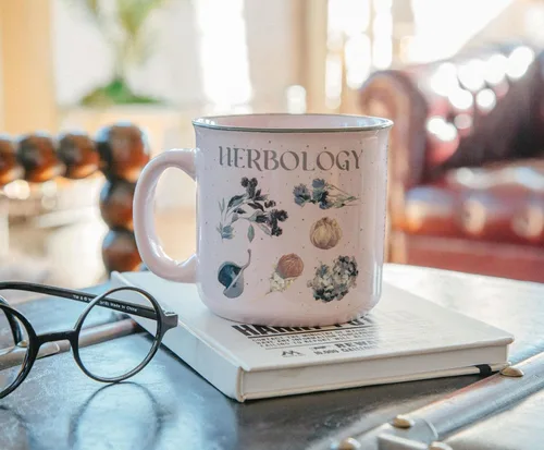 Miniatura 5 de Toynk Harry Potter Herbology - Taza de cerámica para cámper Wizarding World Casual Drinkware para café, té Capacidad para 20 onzas