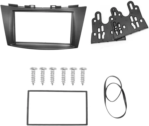 Miniatura 3 de Radio de audio para coche de 2 DIN compatible con Suzuki Swift 2011 2012 2013 2014 2015 2016 Montaje en panel marco de reajuste de bisel