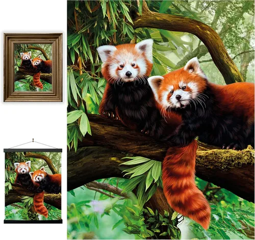 Miniatura 71 de Impresiones de arte de pared lenticular 3D LiveLife - El amor de un padre de Deluxebase. Póster 3D de león sin marco. Decoración de pared perfecta.