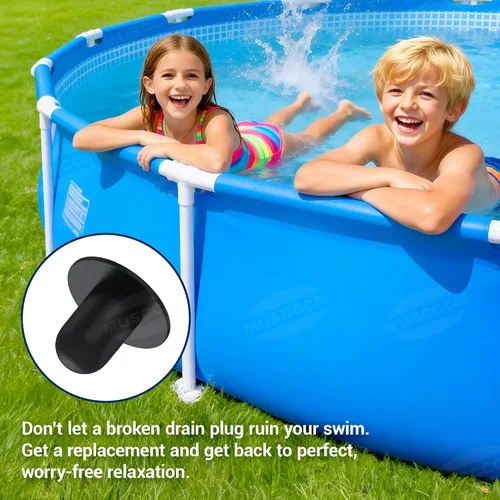 Miniatura 4 de 6 piezas de repuesto de enchufe de piscina para piscinas Bestway e Intex, enchufes de piscina de tierra, tapón de enchufe de pared, piezas de piscina